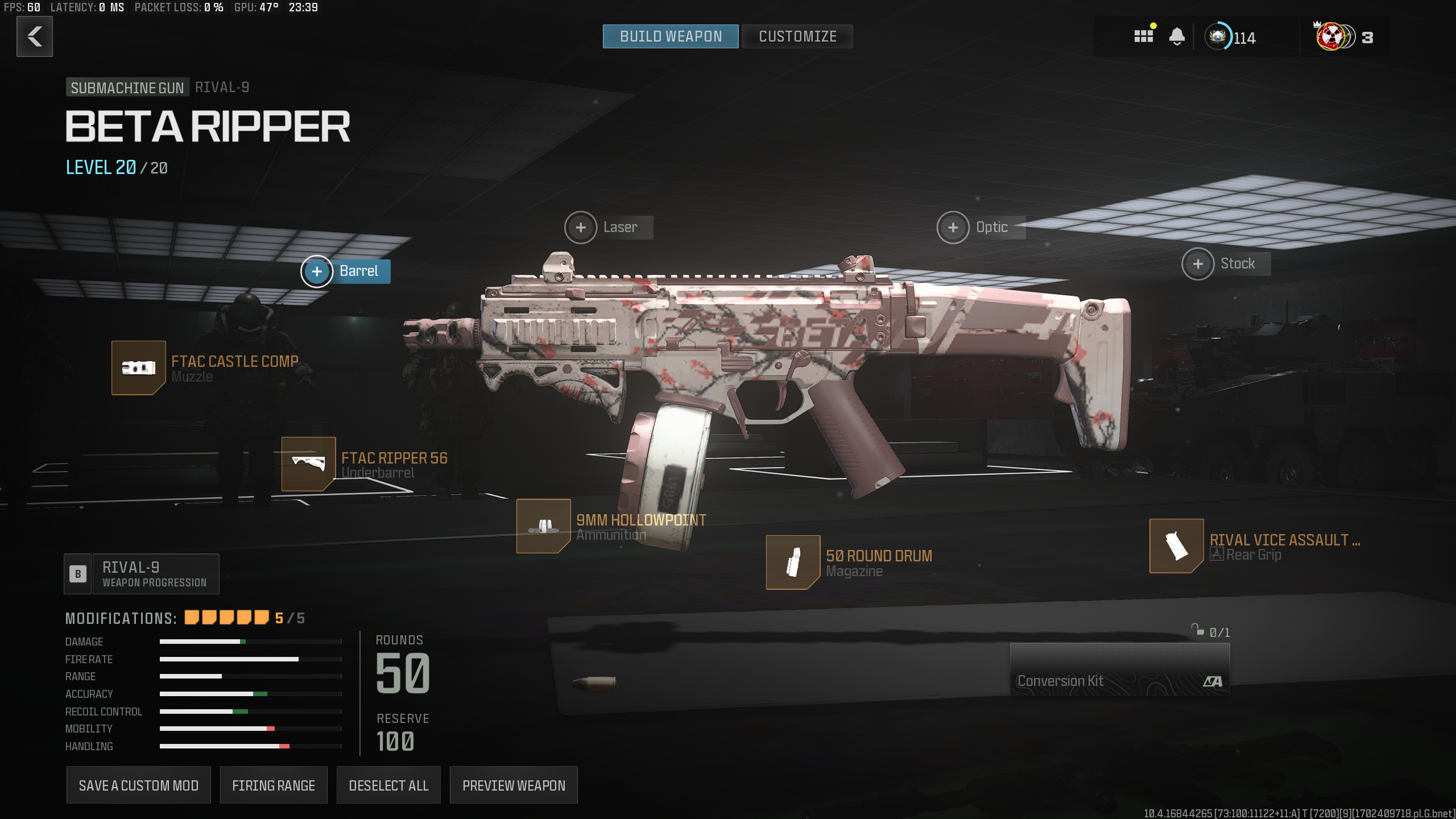 best Rival-9 class setup in Warzone 3